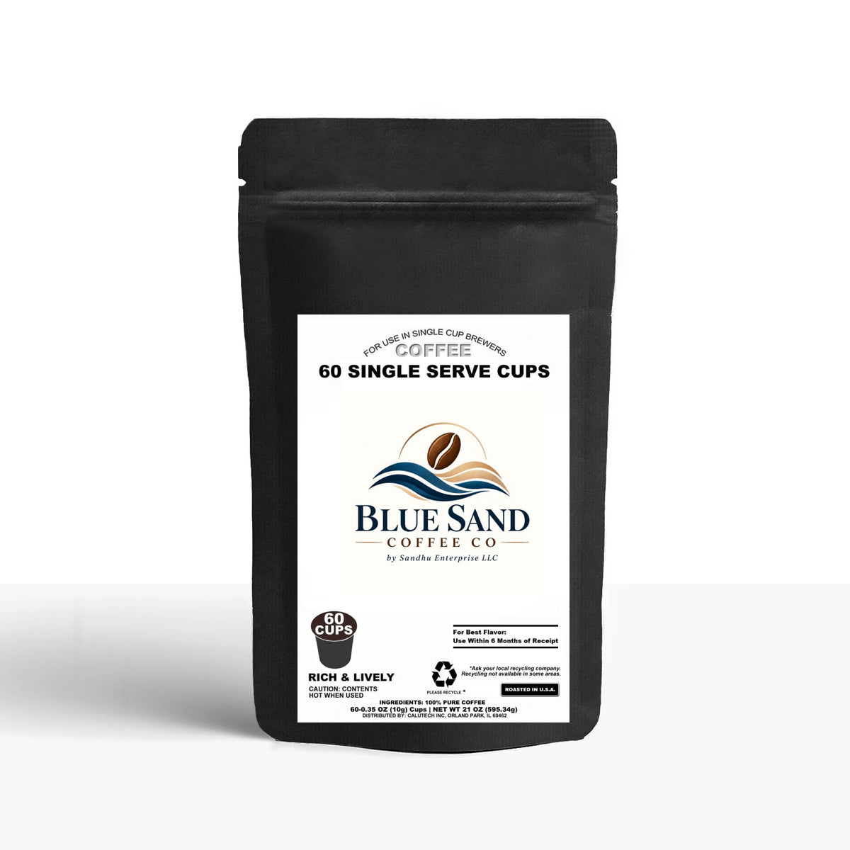 60 Pack Single Serve Coffee Capsules