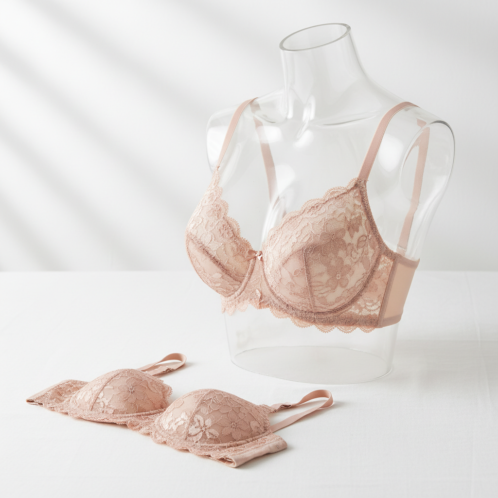 Hot Full Cup Thin Underwear / Wireless Adjustable Lace Women’s Bra