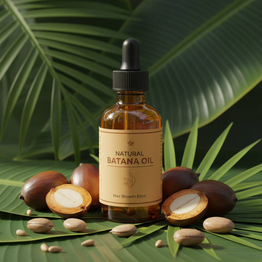 Natural Batana Oil For Hair Growth Pure Batana Oil Hair Shine Strength 40 ML