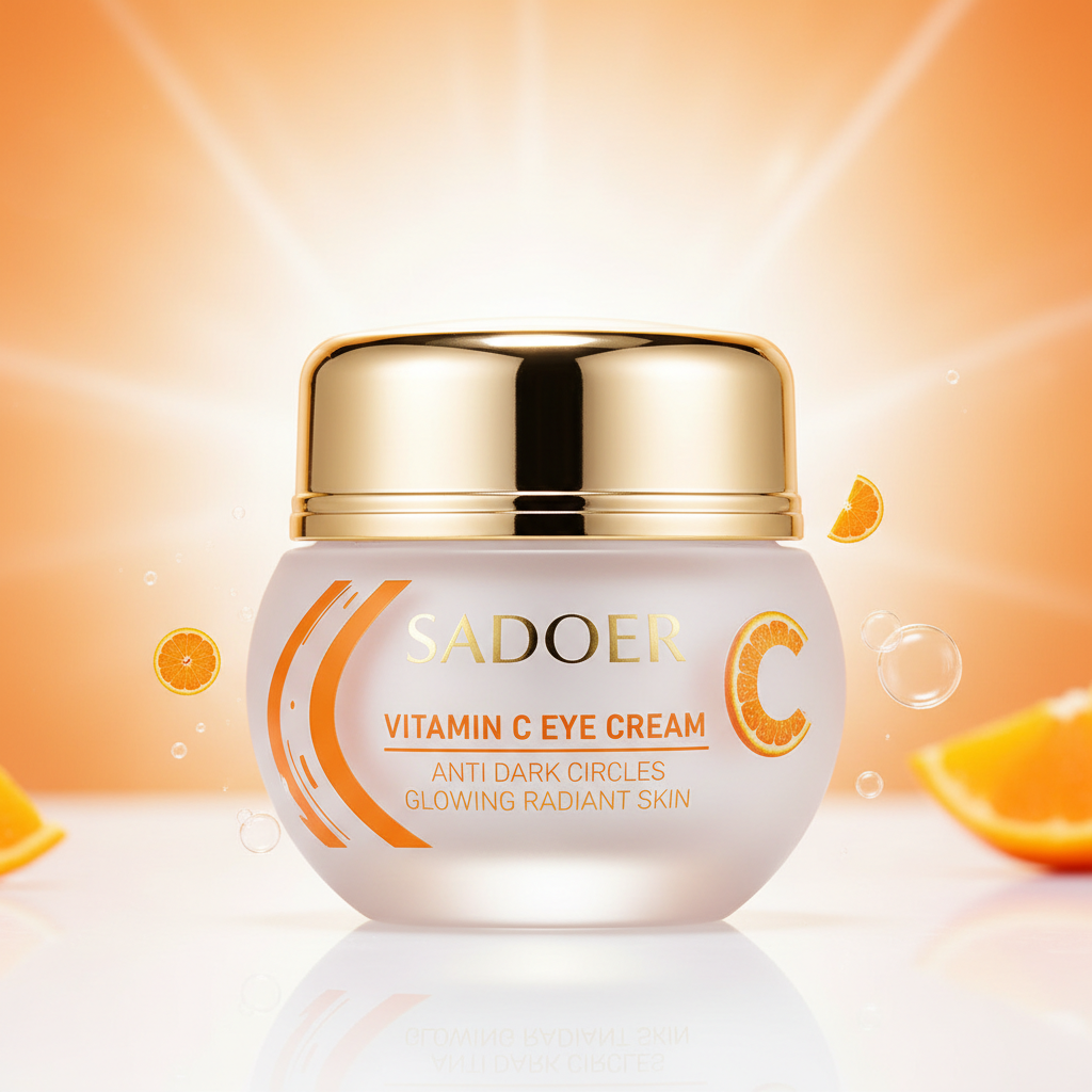 SADOER Vitamin C Eye Cream Anti Dark Circles